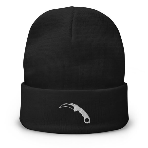 ☆ Karambit | Embroidered Beanie - Image 3